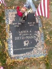 laurens headstone